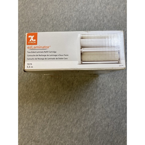 New Xyron Ez Laminator Two Sided Refill Cartridge 18 Ft 5in Wide. No Electricity - Picture 4 of 6